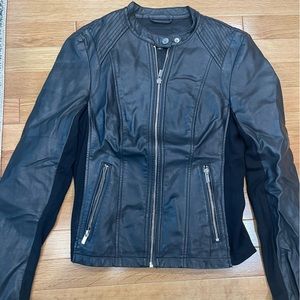 Express leather jacket